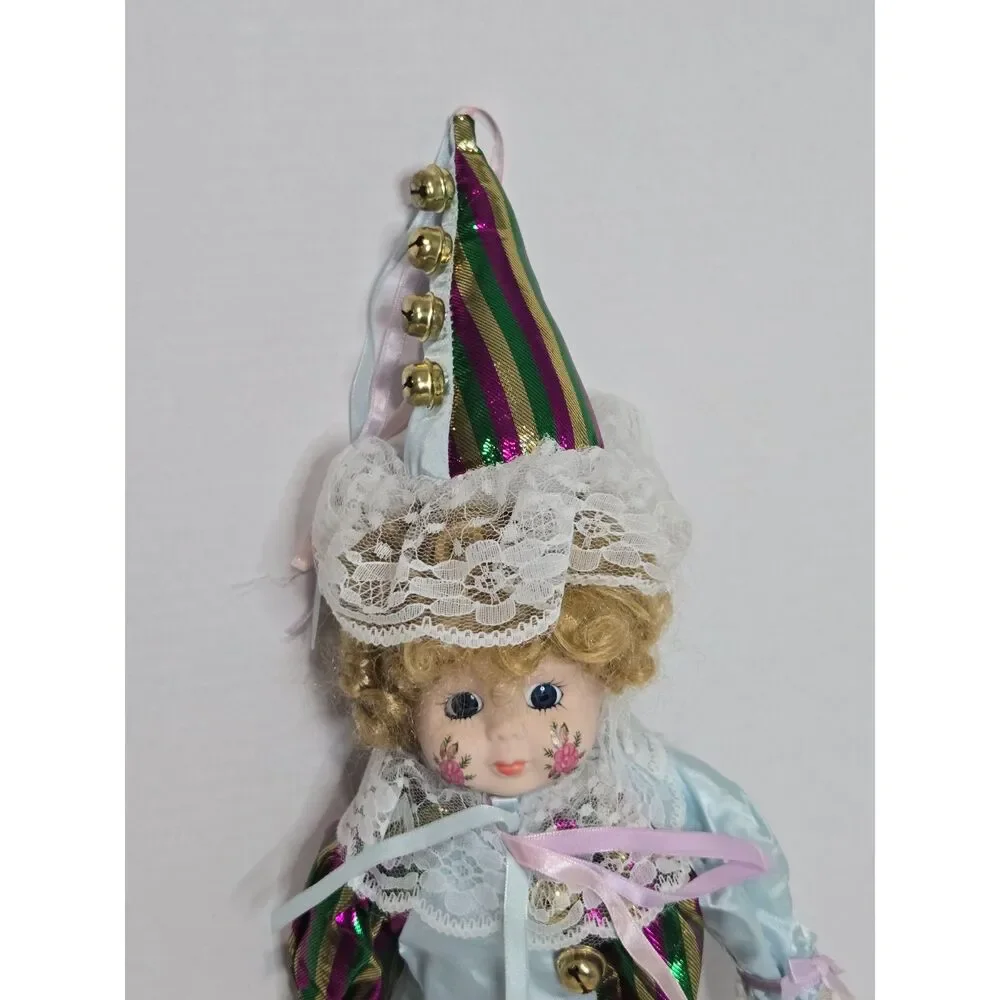 Vintage Porcelain Clown Doll | 15